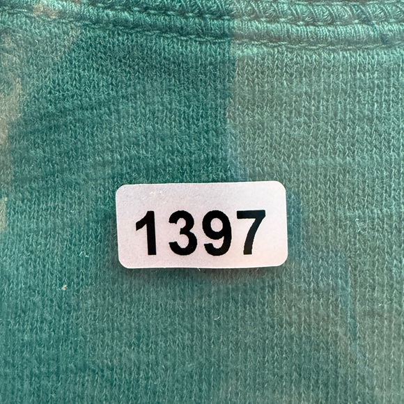 J. Crew Vintage Cotton Terry Turtleneck Sweatshirt in Dark Spruce XS - Picture 8 of 8